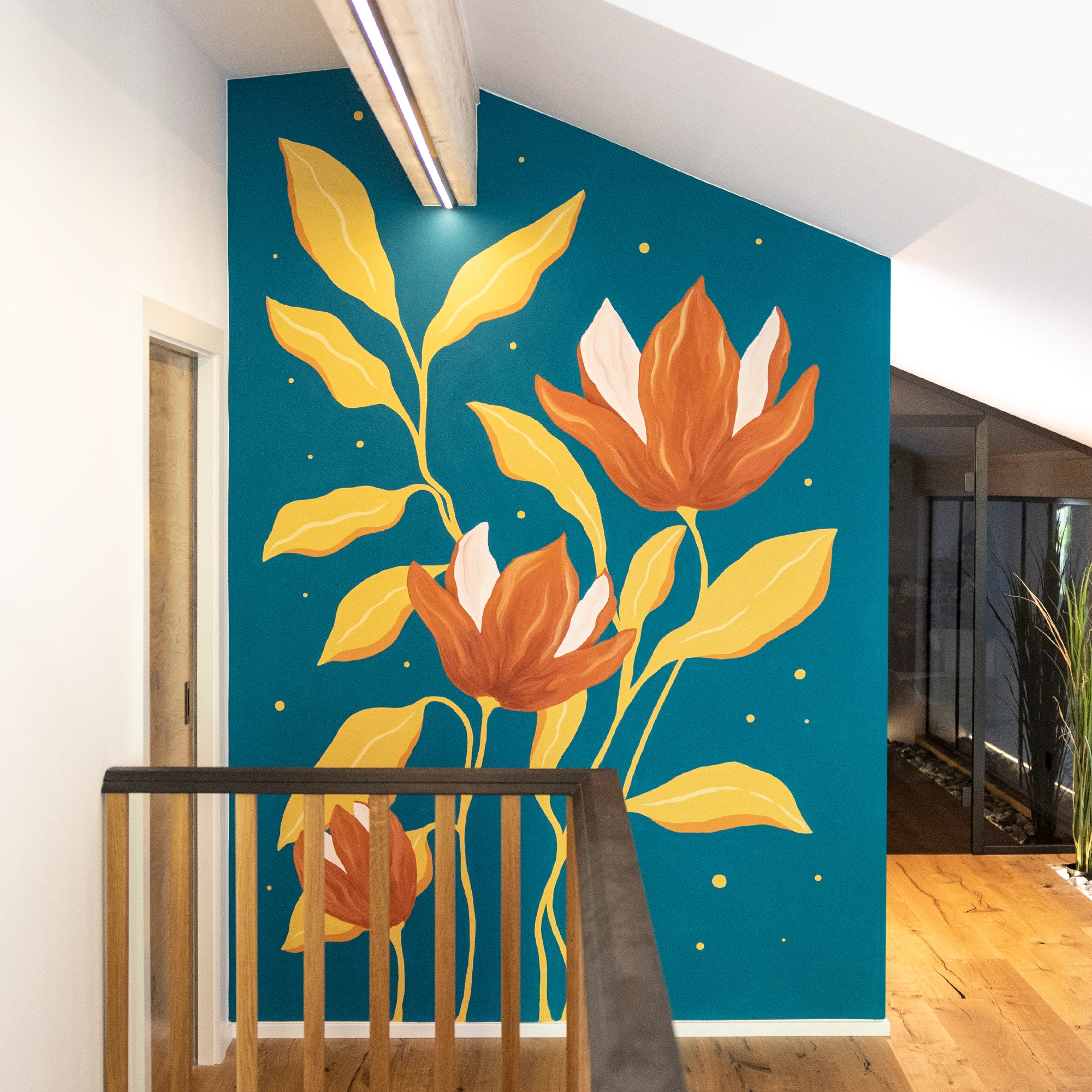 Hallway Residential Mural